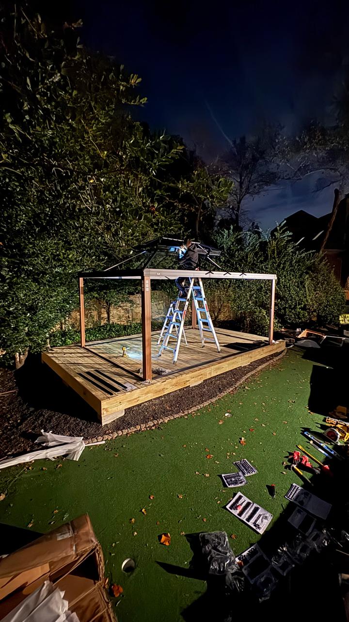 Gazebo & Pergola Assembly, Installation & Custom Wooden Platform in North & South Carolina