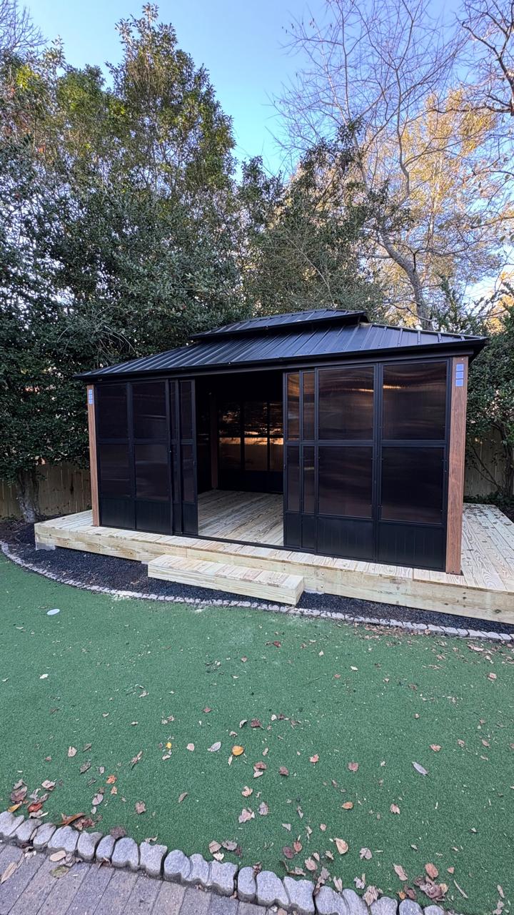 Gazebo & Pergola Assembly, Installation & Custom Wooden Platform in North & South Carolina