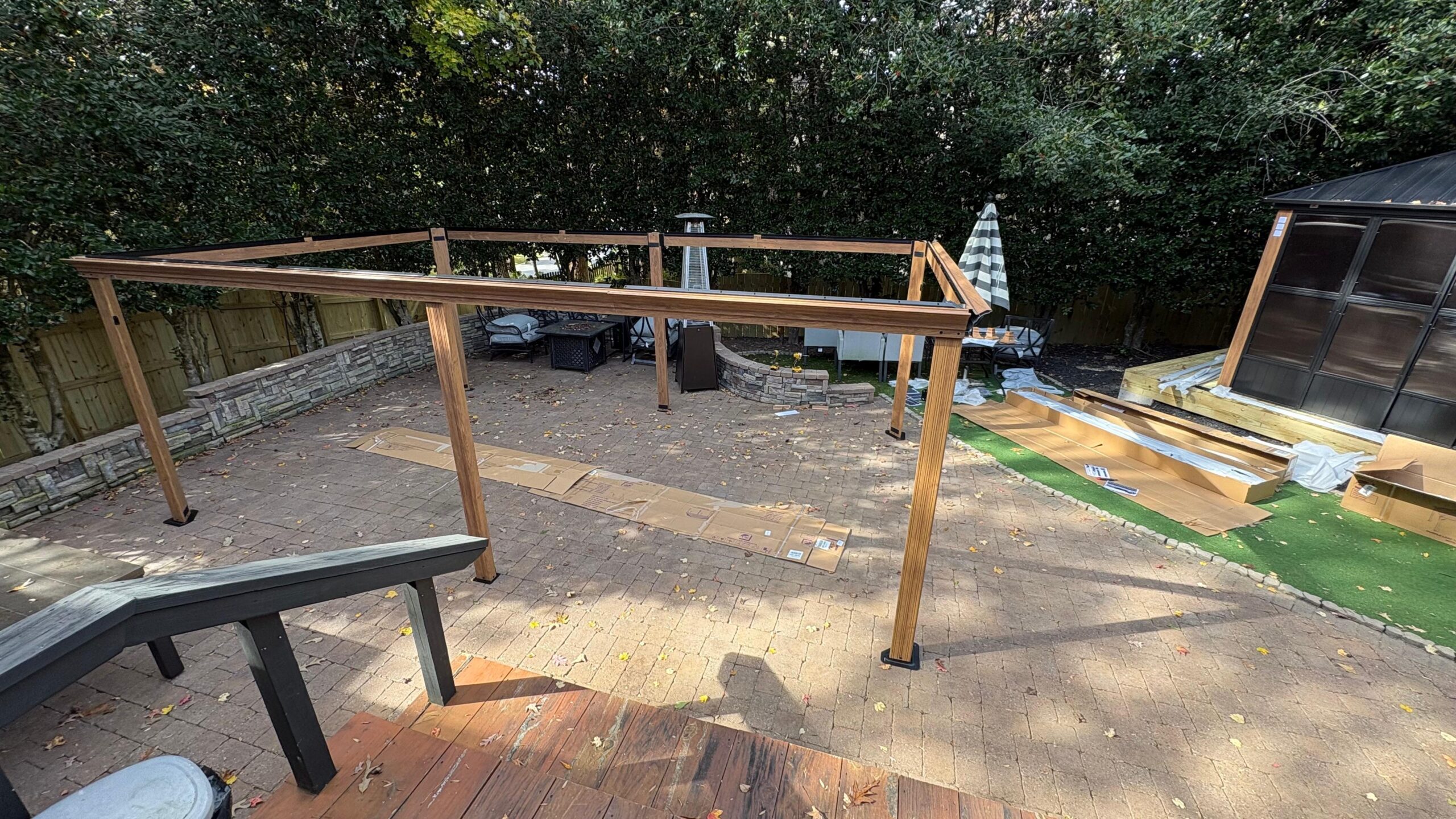 Gazebo & Pergola Assembly, Installation & Custom Wooden Platform in North & South Carolina