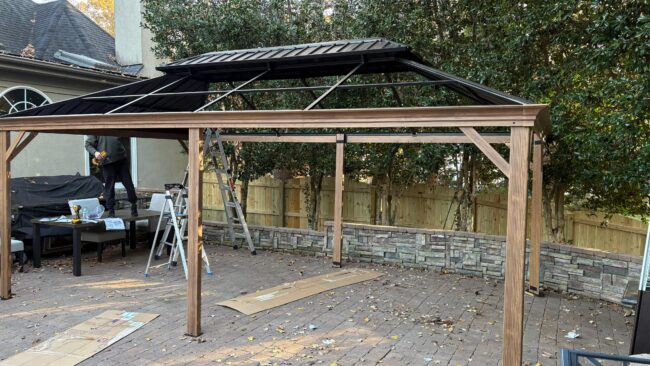 Gazebo & Pergola Assembly, Installation & Custom Wooden Platform in North & South Carolina
