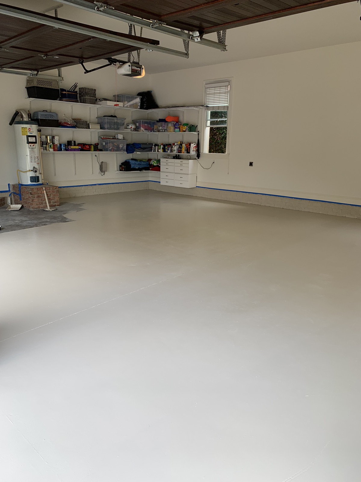 Garage Floor Epoxy Removal & Cement Sealing in North & South Carolina
