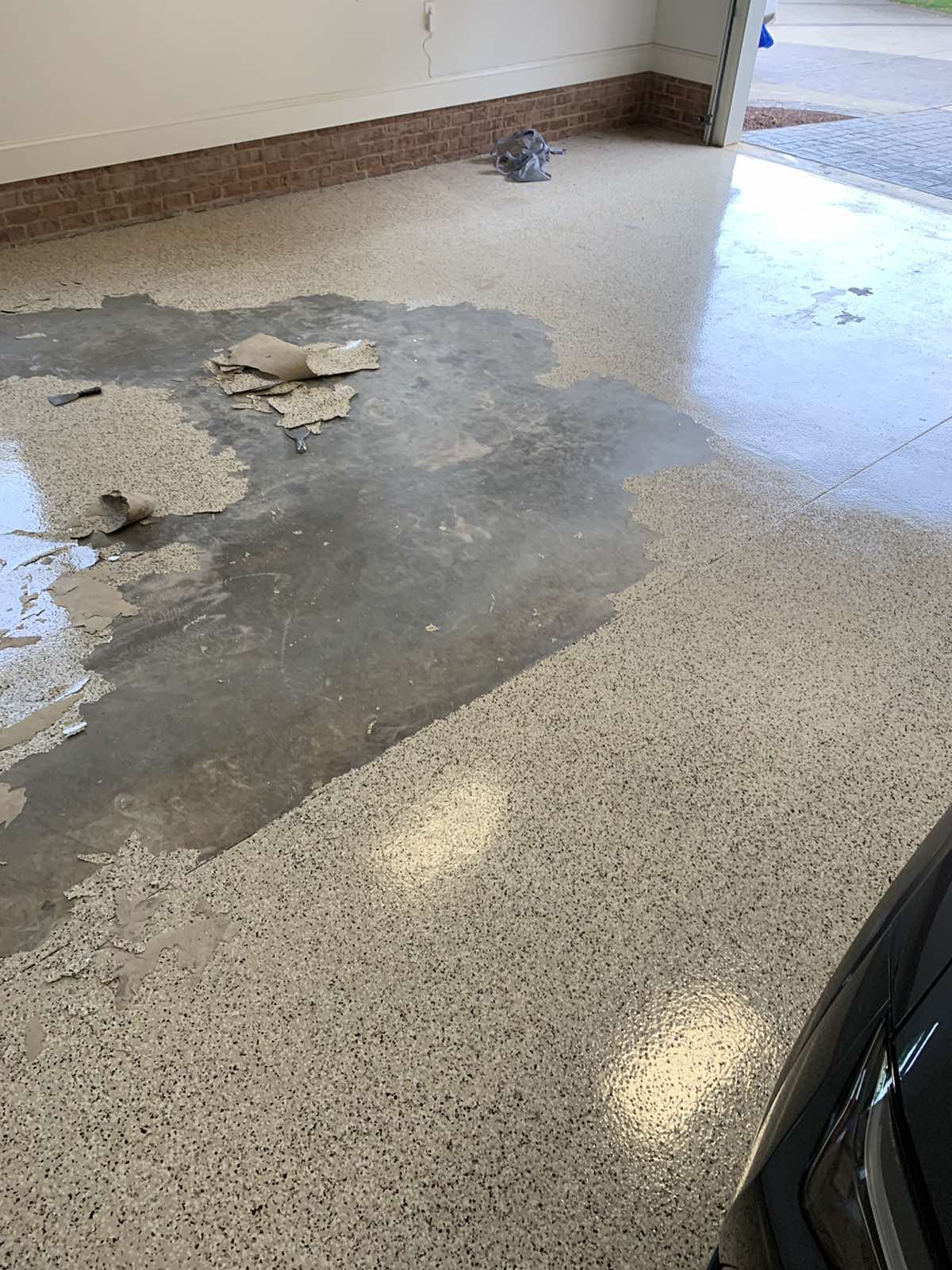 Garage Floor Epoxy Removal & Cement Sealing in North & South Carolina