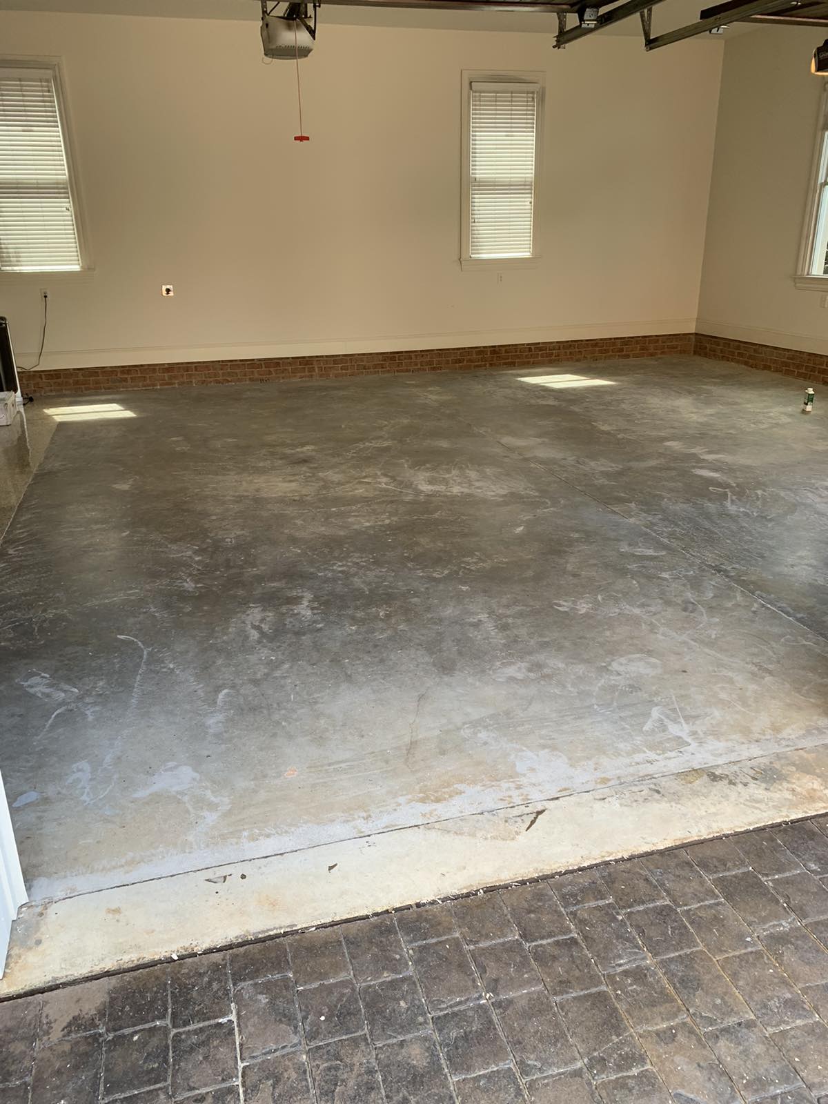 Garage Floor Epoxy Removal & Cement Sealing in North & South Carolina