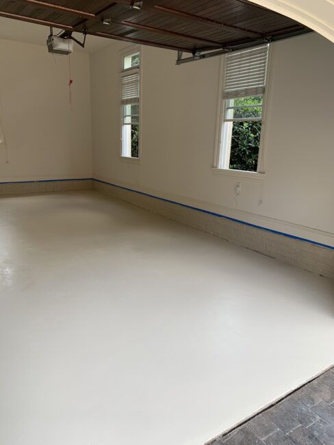 Garage Floor Epoxy Removal & Cement Sealing in North & South Carolina