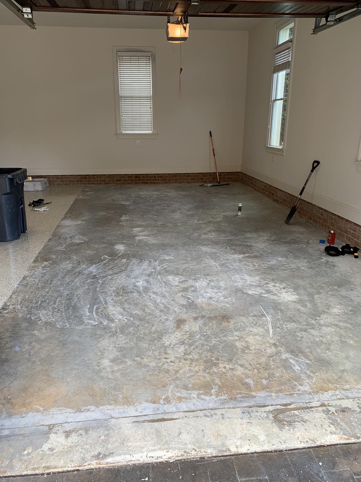 Garage Floor Epoxy Removal & Cement Sealing in North & South Carolina