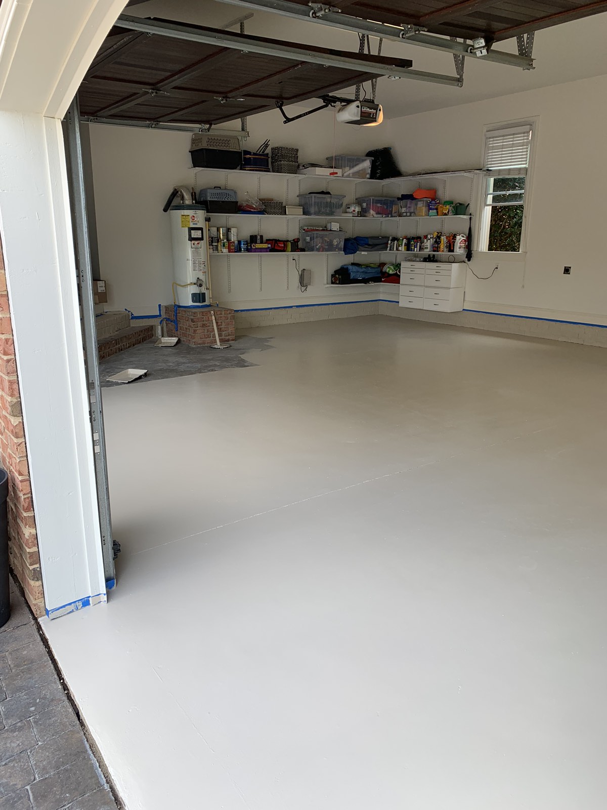Garage Floor Epoxy Removal & Cement Sealing in North & South Carolina