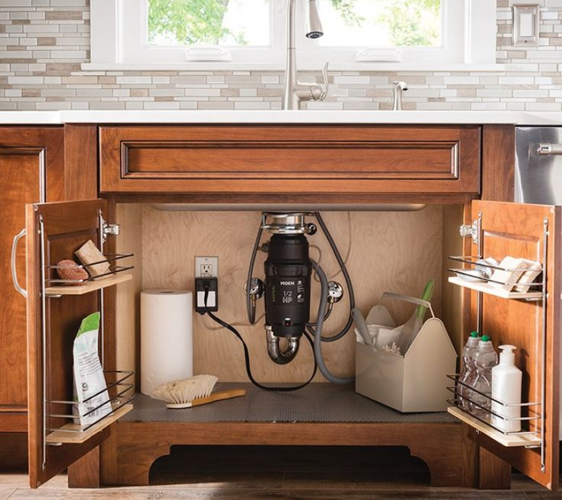 Cabinet Repair & Garbage Disposal Replacement